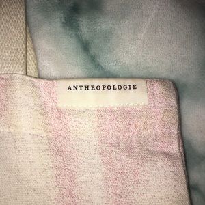 Anthropologie canvas tote bag